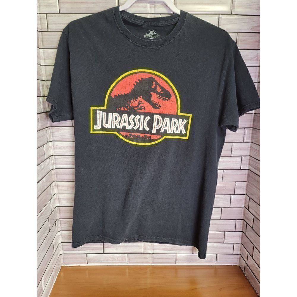 Vintage Black Medium Jurassic Park T-shirt